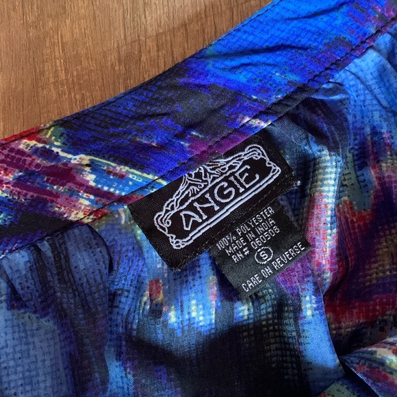 Angie women’s one shoulder top size small - Picture 3 of 3